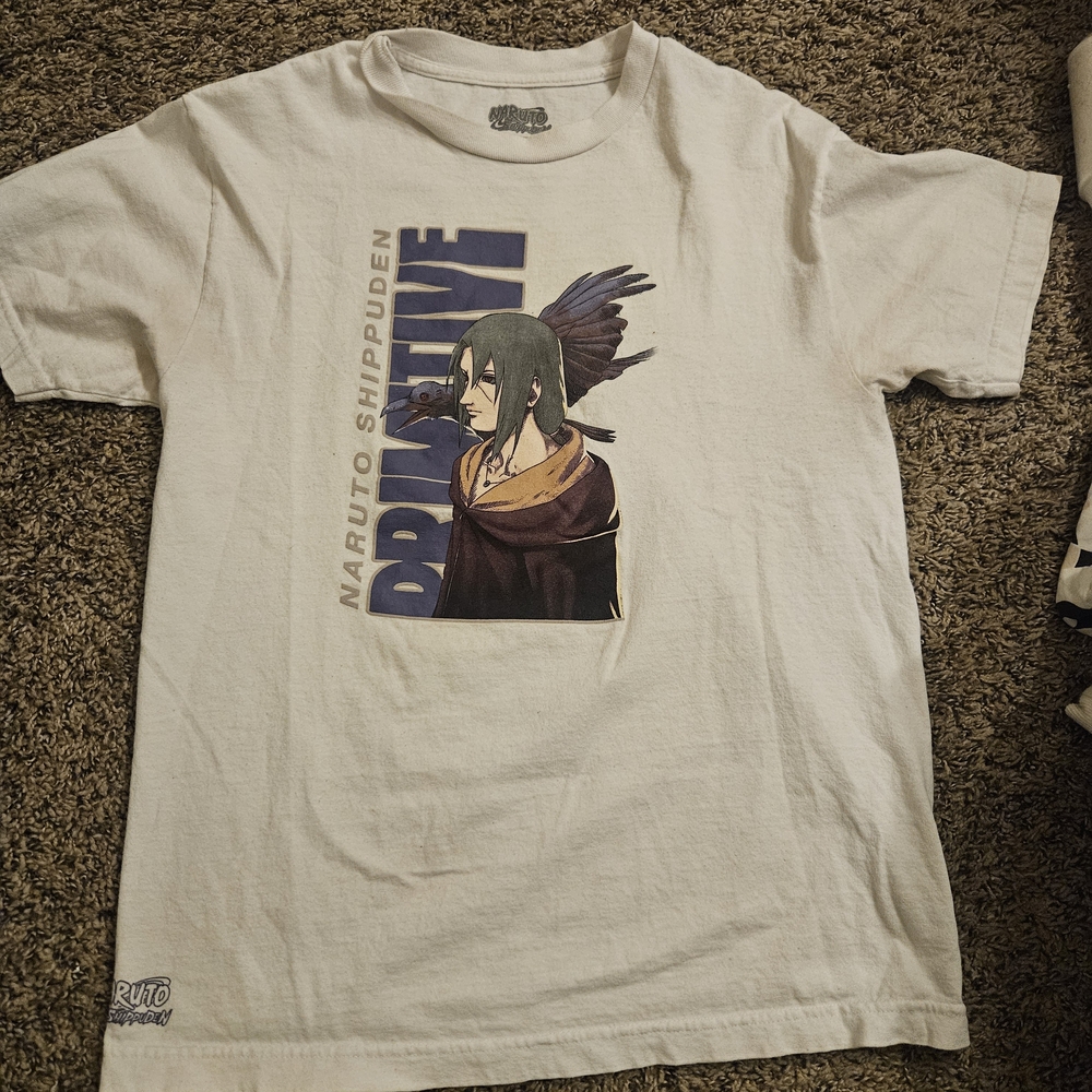 Primitive Naruto Shippuden Graphic Tee - Cream